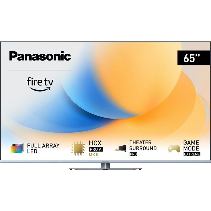panasonic tv 65w93ae6 téléviseur haute définition, led, hdr10, hlg, hdr10+, dolby vision, netflix, prime video, disney+, youtube, wi fi, bluetooth